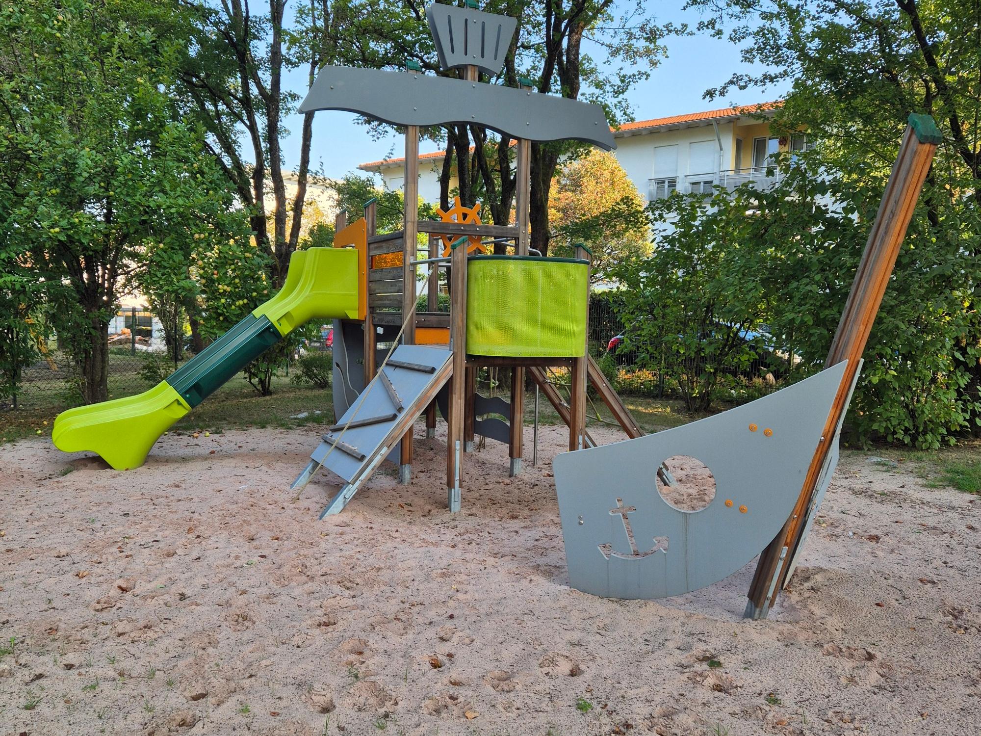 Außenspielgelände des Kindergartens